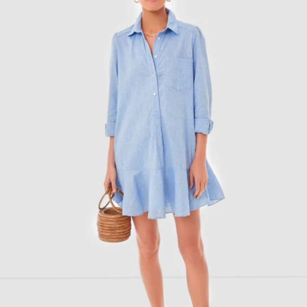 Tuckernuck Chambray Callahan Shirt Dress